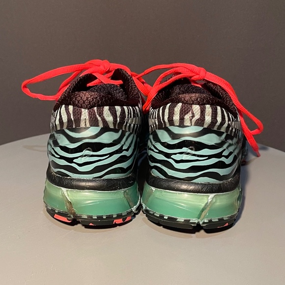ASICS Gel-Quantum 360 Running Shoes Zebra Print Women’s 7.5 - Picture 4 of 7
